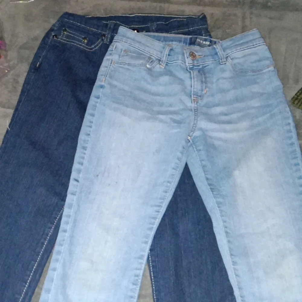 Size 12 two pack jeans! Girls